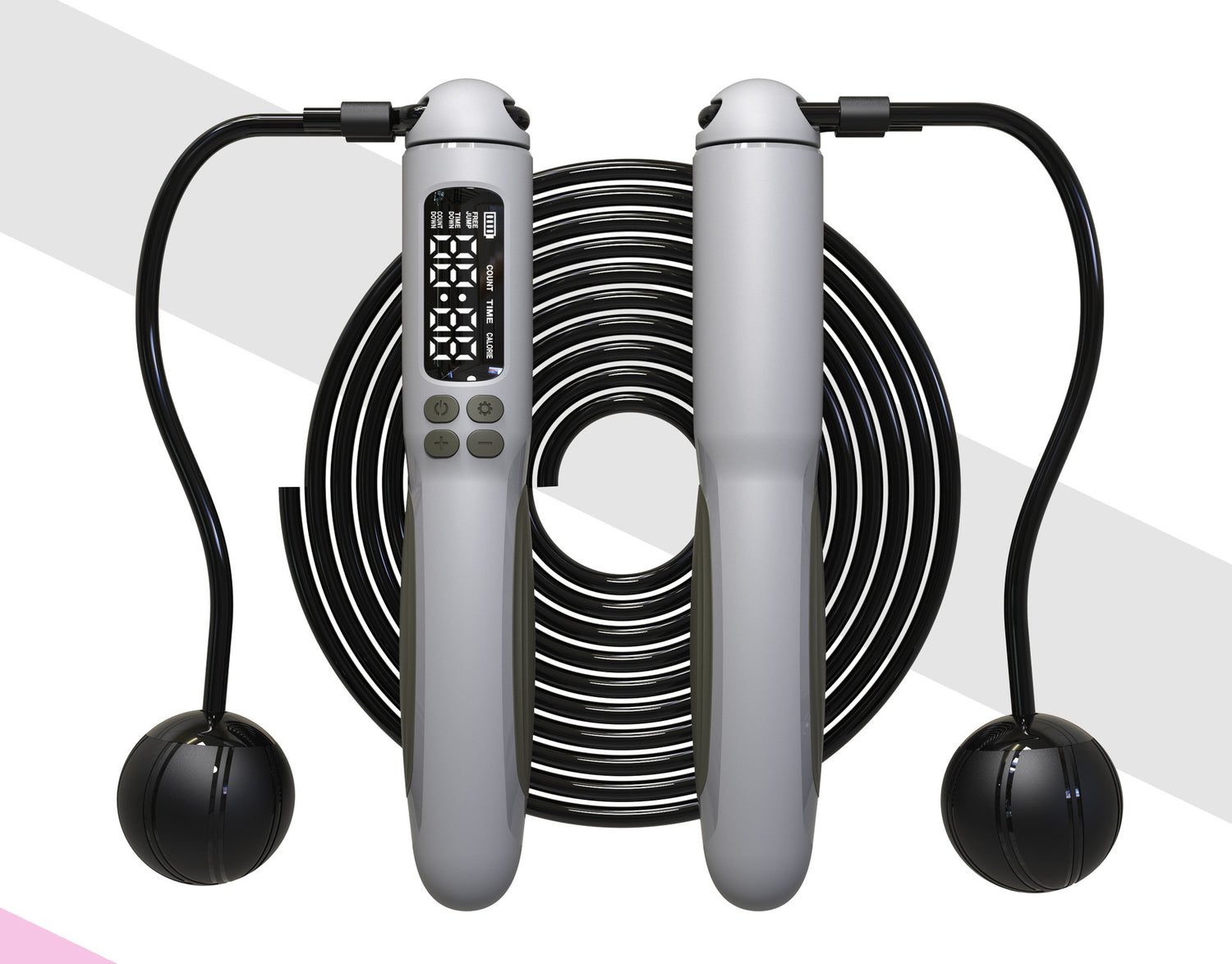 Smart Digital Jump Rope – Cordless & Corded Fitness Trainer