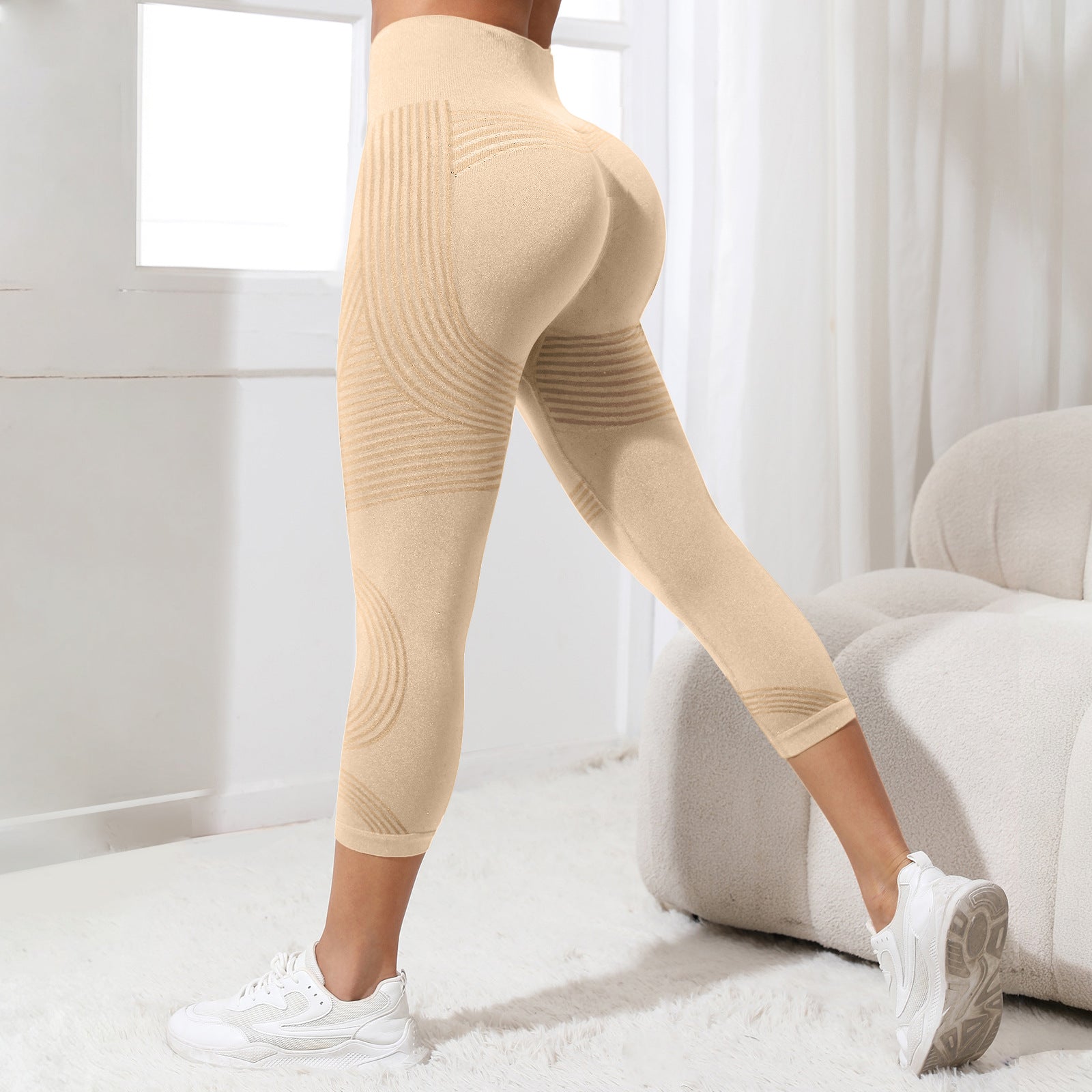Women’s Seamless High-Waist Butt-Lift Yoga Leggings