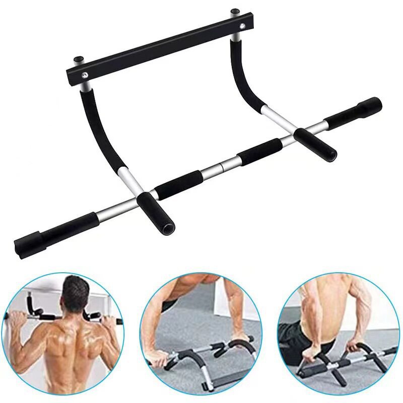Doorway Pull Up Bar For Home – No-Drill, Adjustable Fit