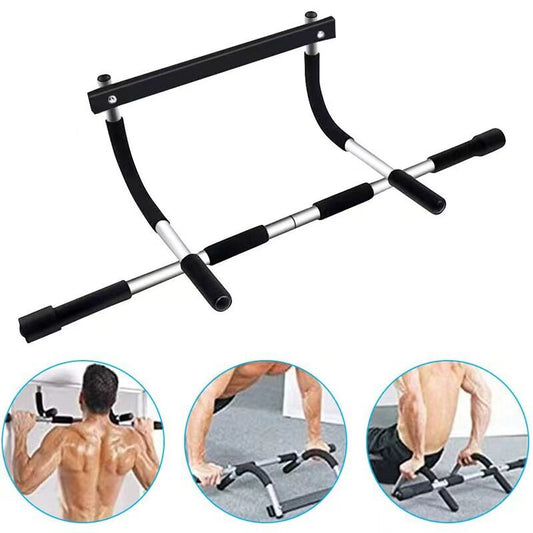 Doorway Pull Up Bar For Home – No-Drill, Adjustable Fit